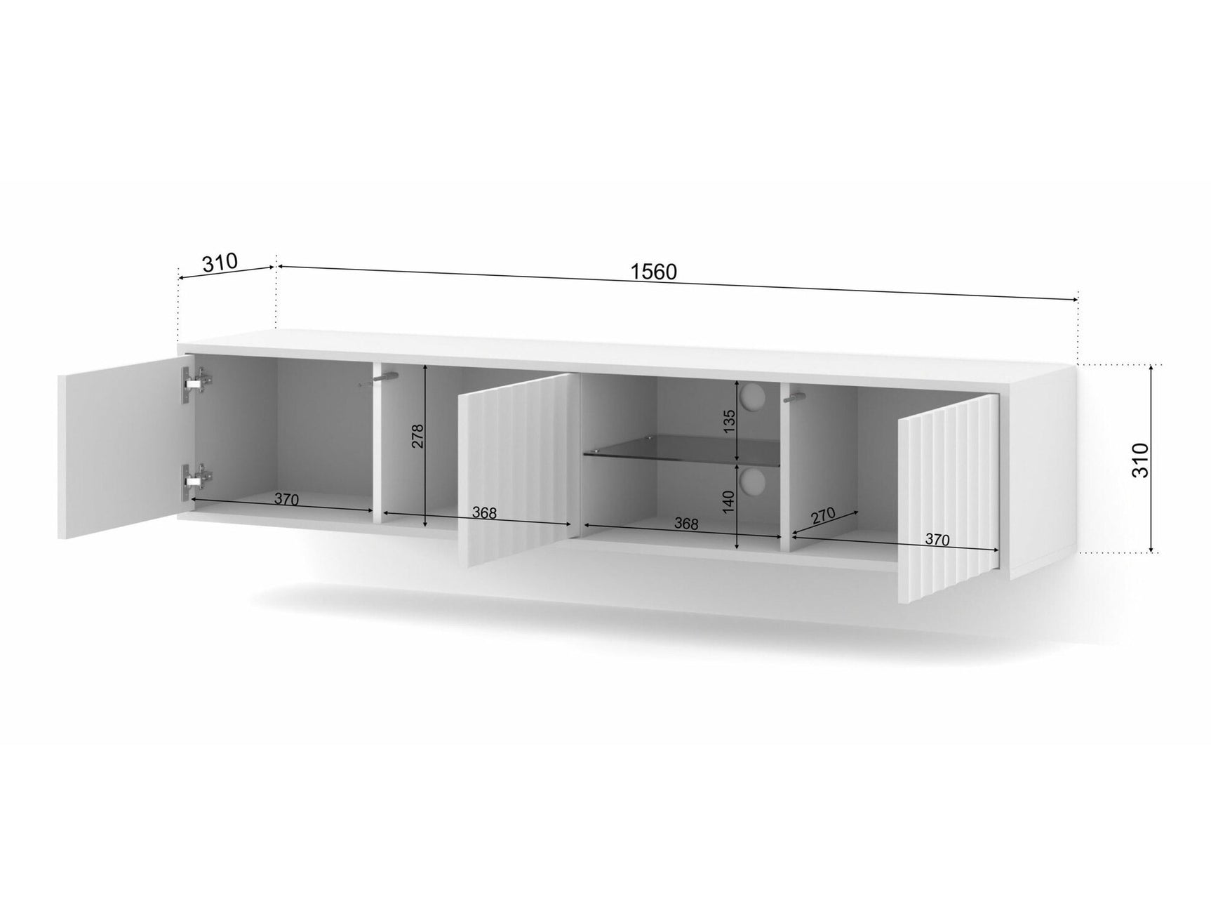 TV-bord Buffalo 182