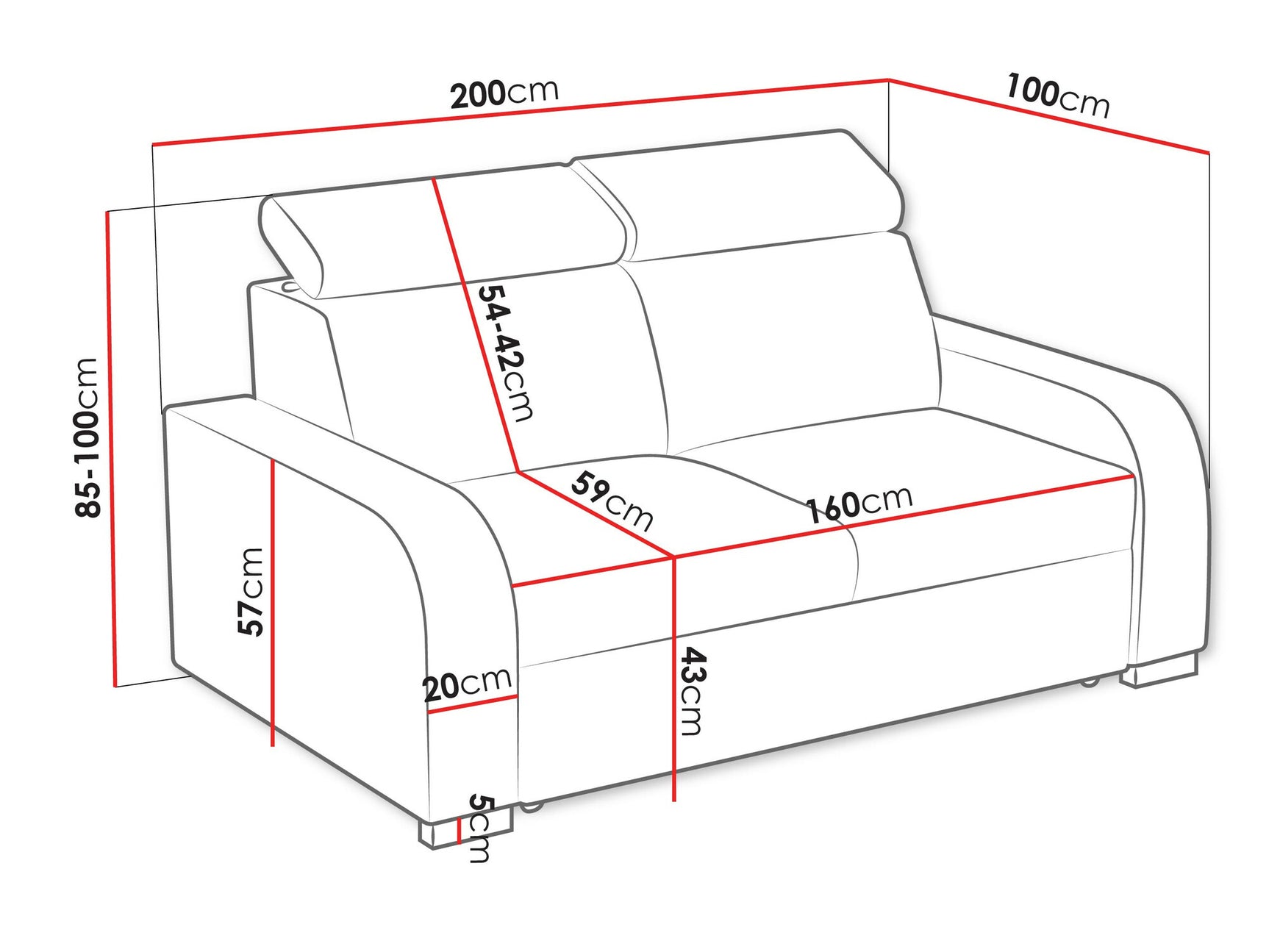 Sofa Etrcala 102