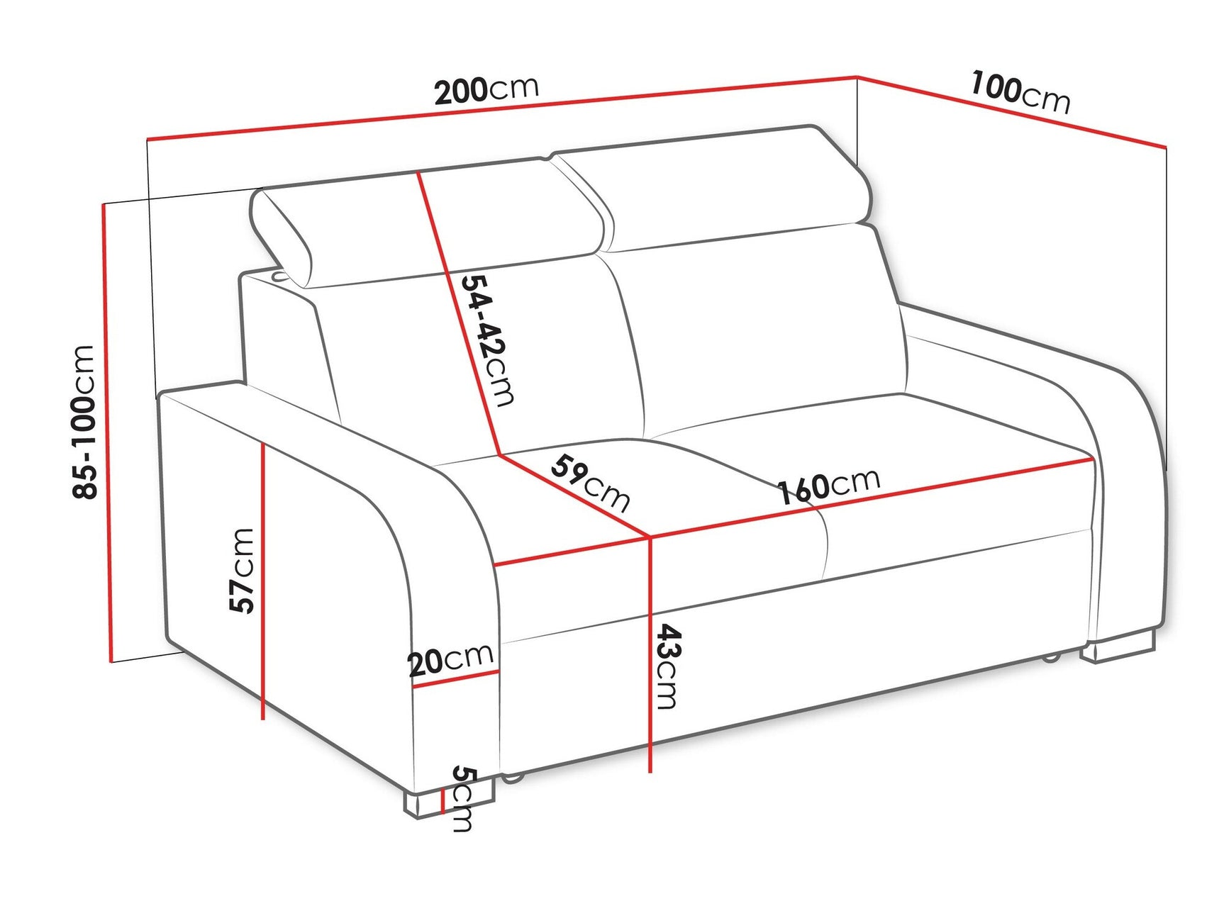 Sofa Etrcala 102