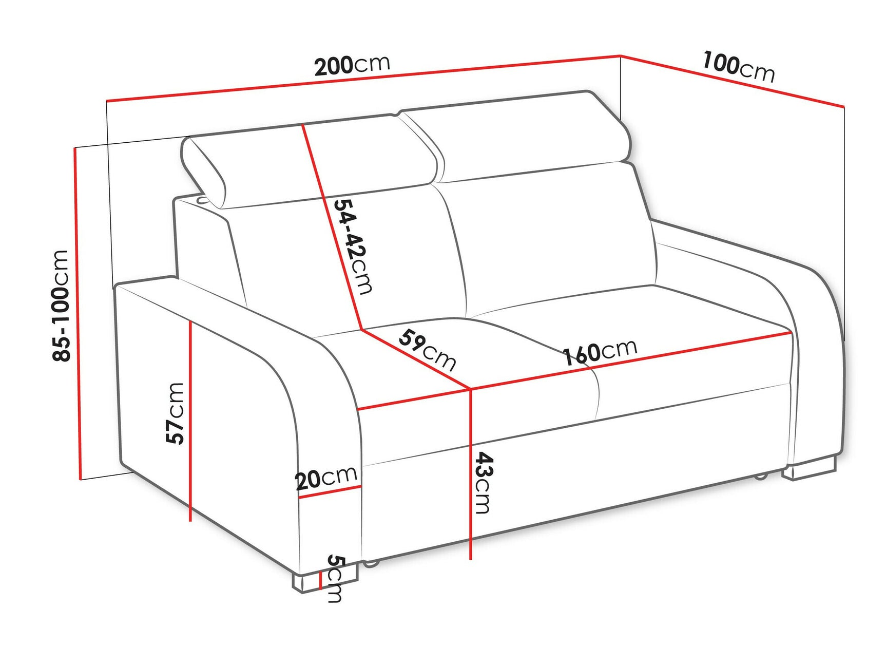 Sofa Etrcala 102