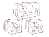 Upholstered furniture set Columbus A108
