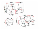Upholstered furniture set Columbus A109