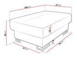 Upholstered bench Comfivo 238