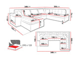 Hjørnesofa Comfivo 128