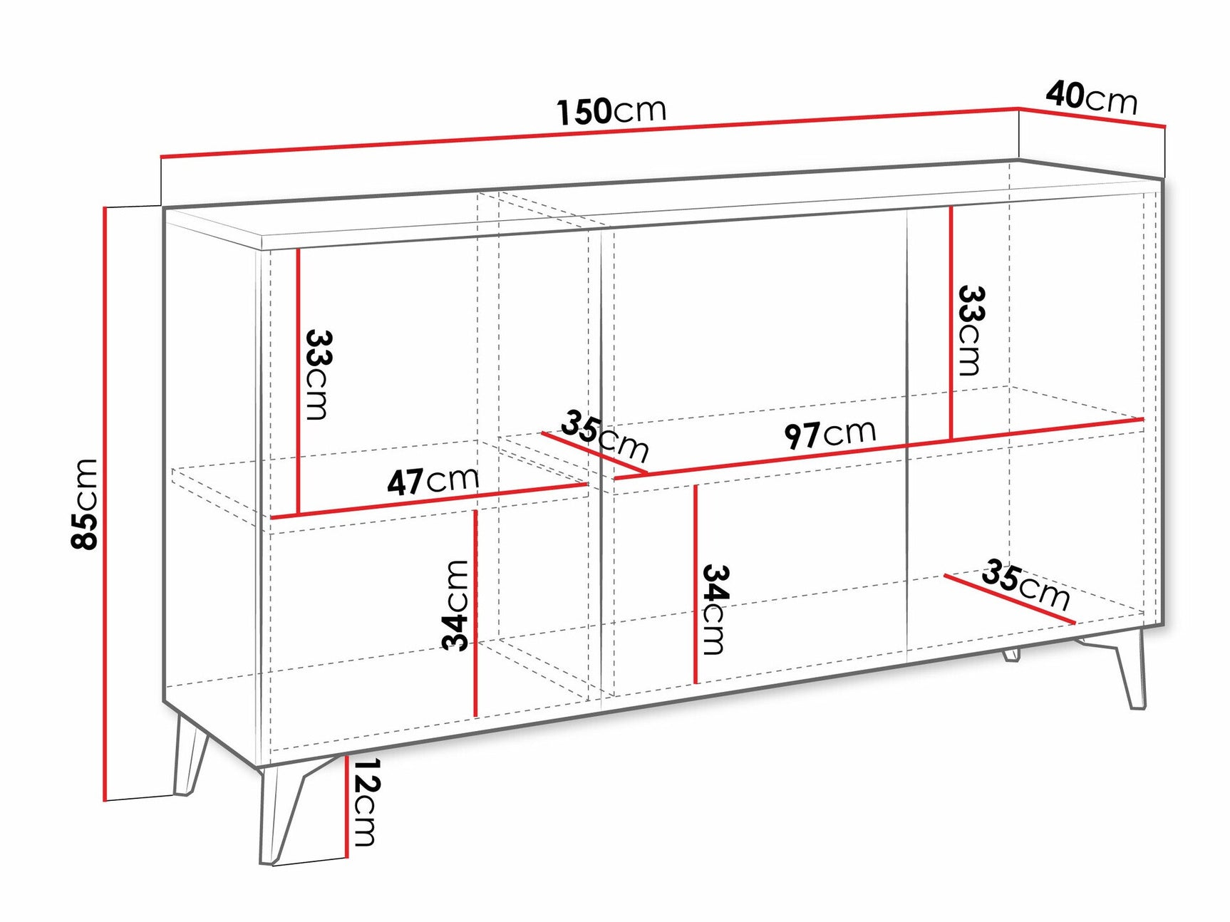 Sideboard Comfivo AD101