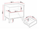 Sengebord Comfivo Virfera 105