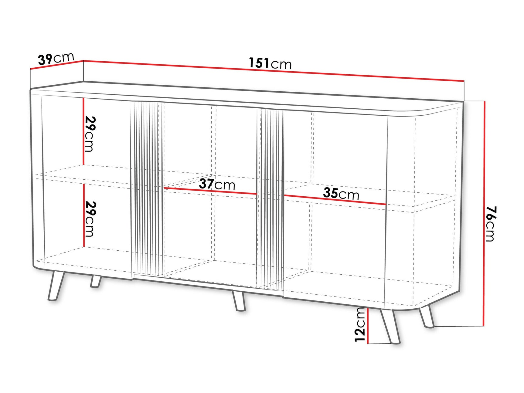 Sideboard Charlotte 201