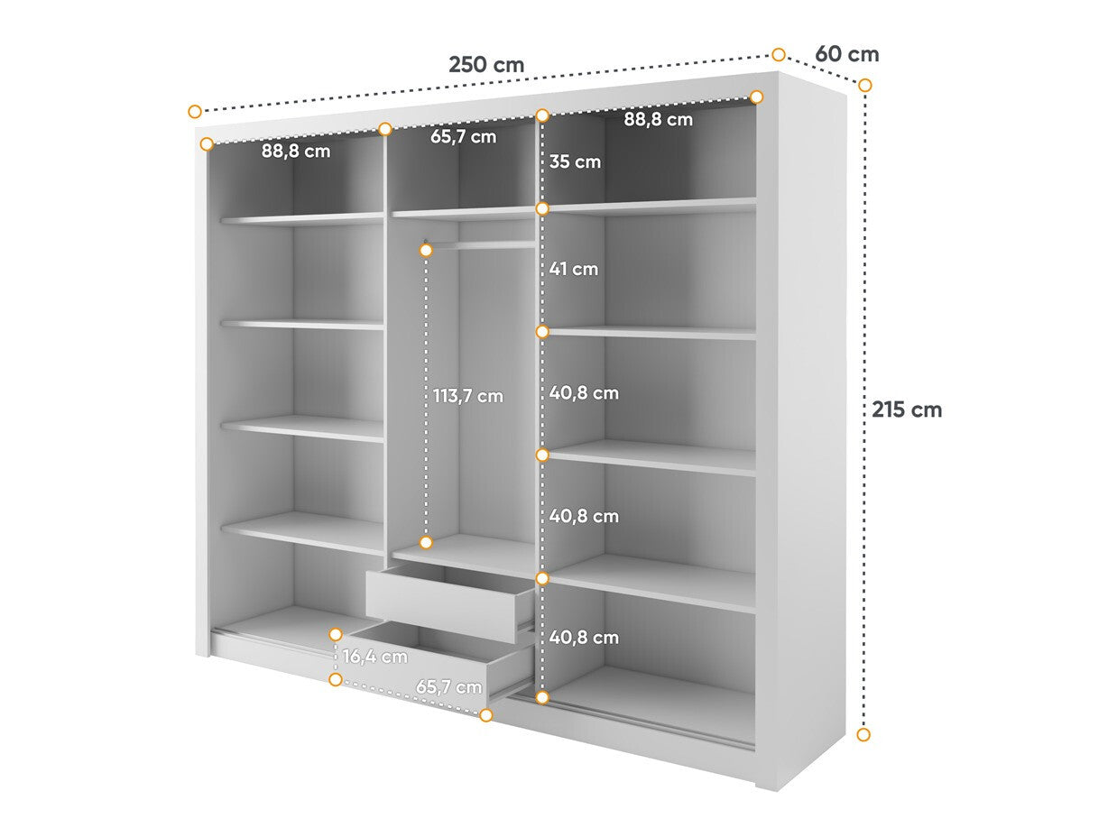 Garderobe Fresno T111