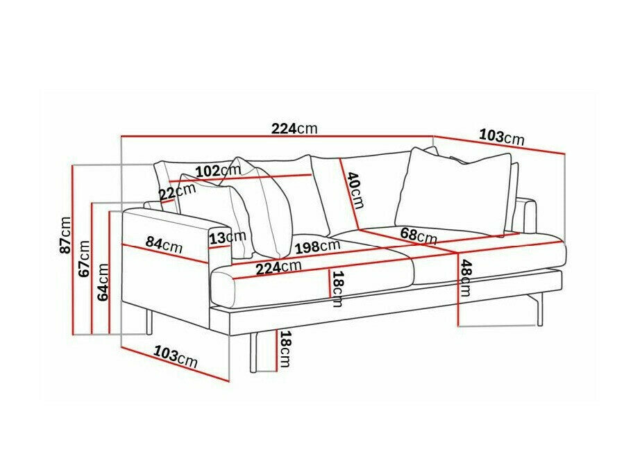 Sofa Ophliva 101