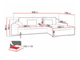 Hjørnesofa Comfivo 169