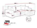 Hjørnesofa Comfivo 203