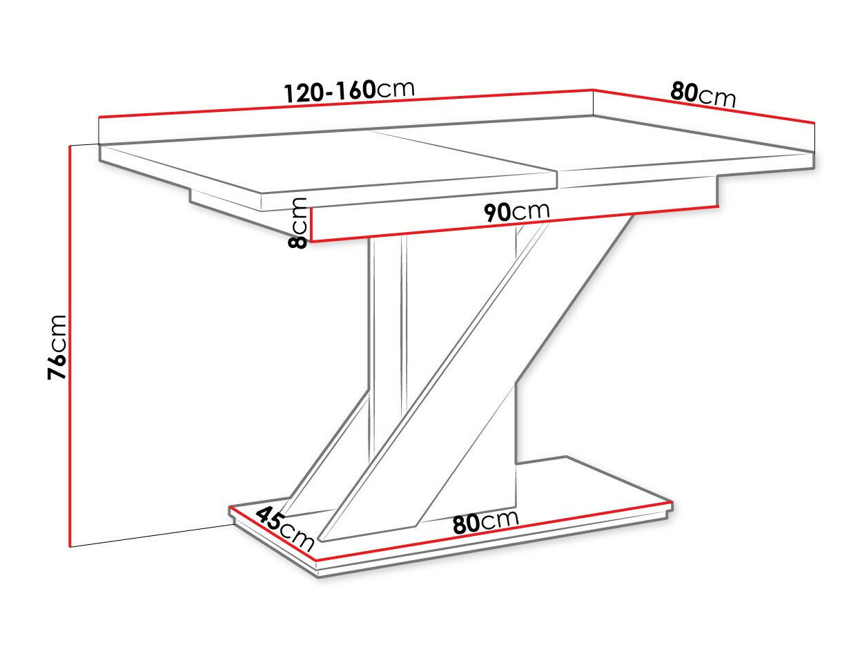 Table Goodyear 105