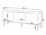 TV stand Charlotte AA102