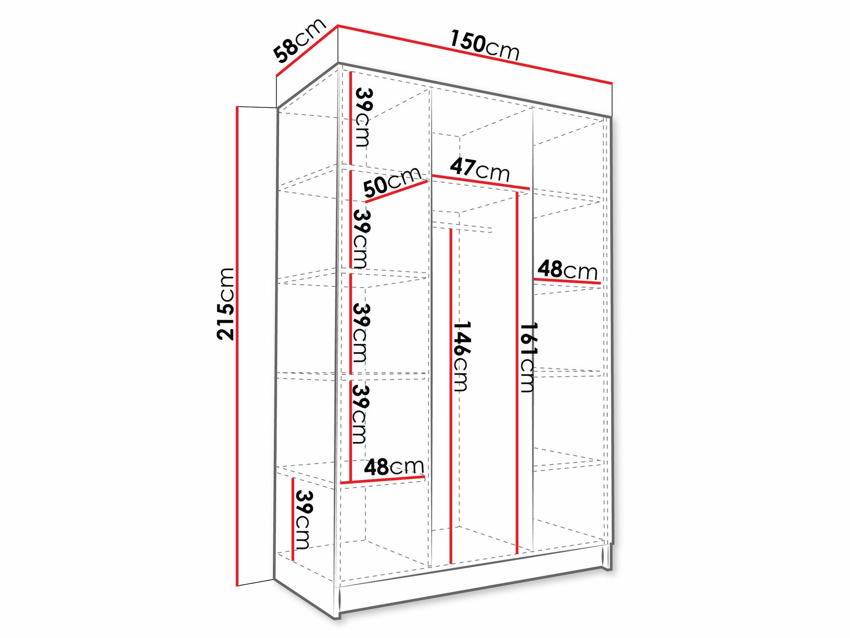 Garderobe Closico 196
