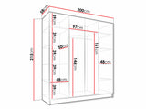 Garderobe Closico 190