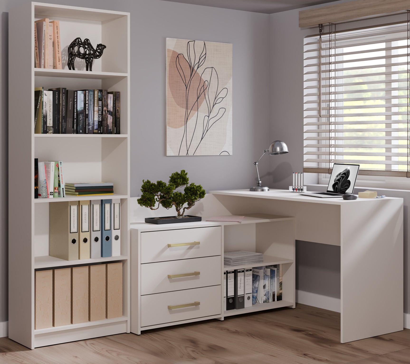 Hjørneskrivebord Mandeville 131