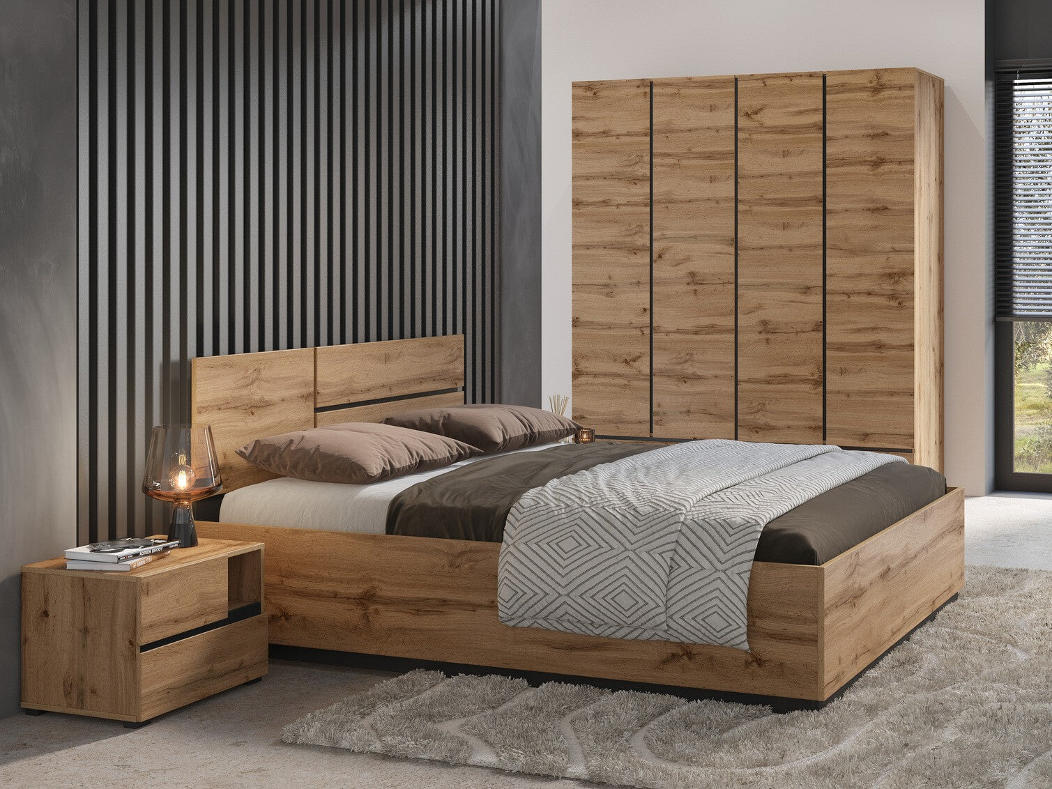 Sengebord Alfere 120