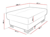 Upholstered bench Comfivo 238