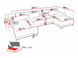 Hjørnesofa Stonecrest 101