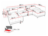 Hjørnesofa Stonecrest 101