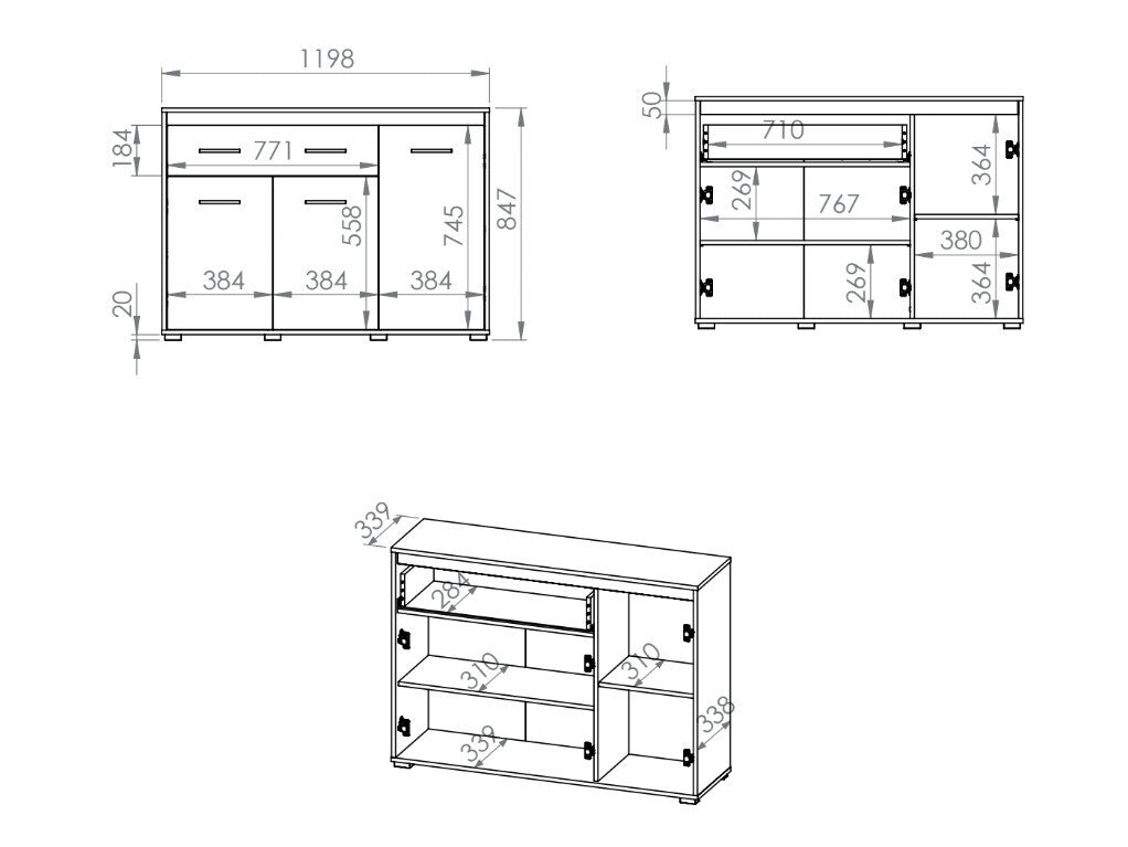 Kommode Calvere 109