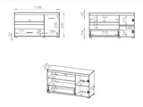 TV-bord Calvere 112