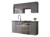 Modulopbygget køkkensæt Multi Grey 125