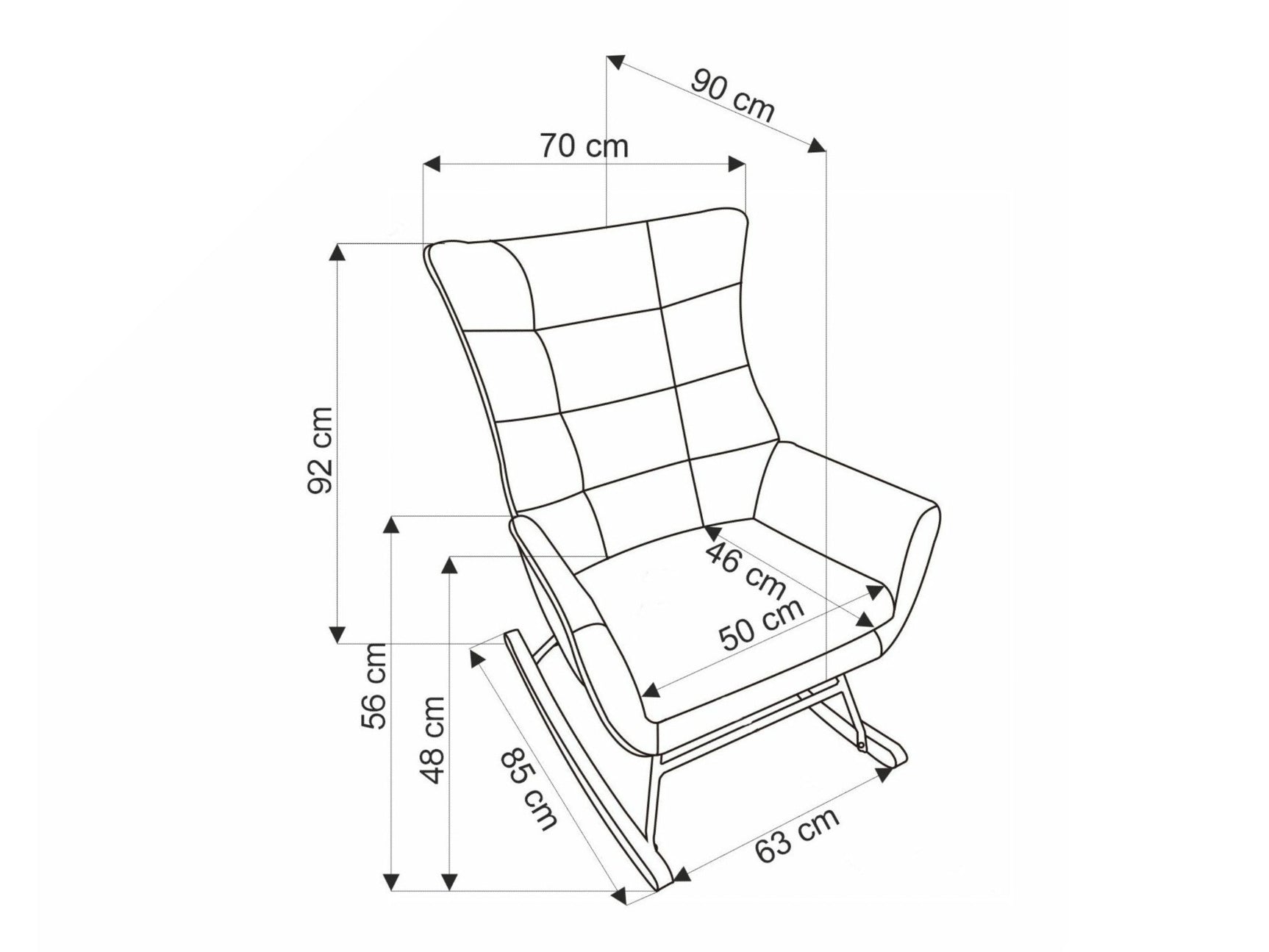 Gyngestol Houston 1863