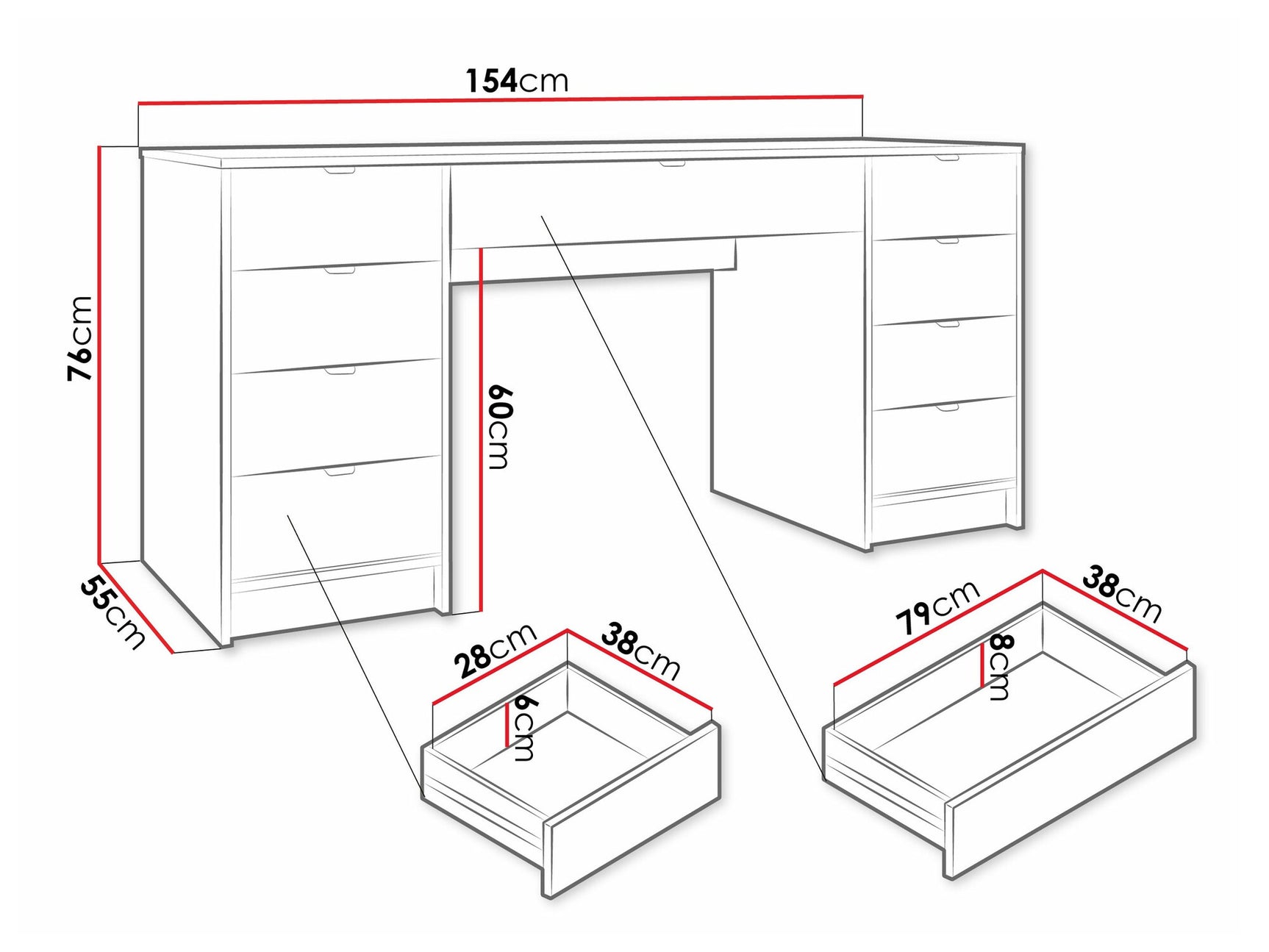 Desk Comfivo J111
