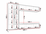 Wall unit Comfivo 260