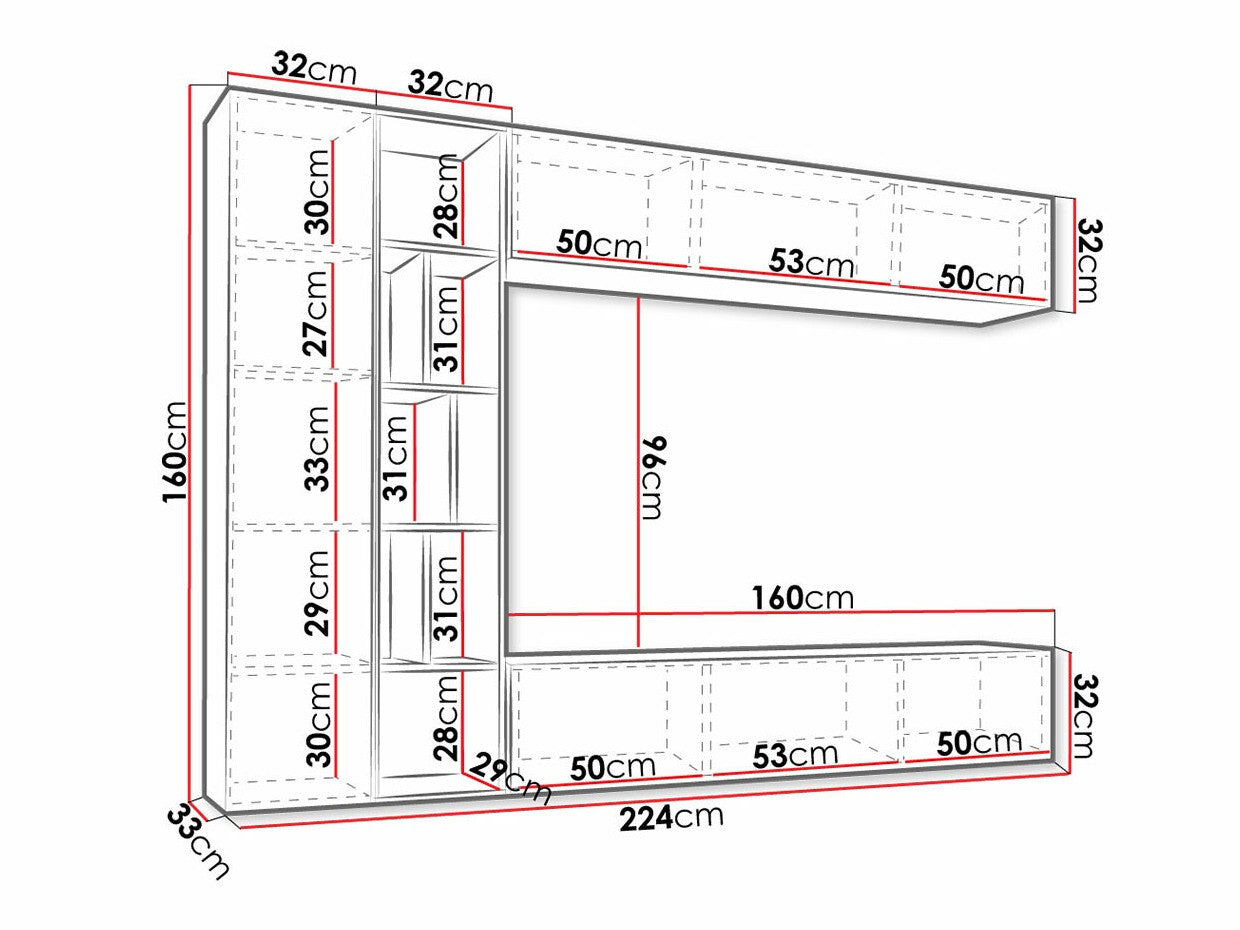 Wall unit Comfivo 260