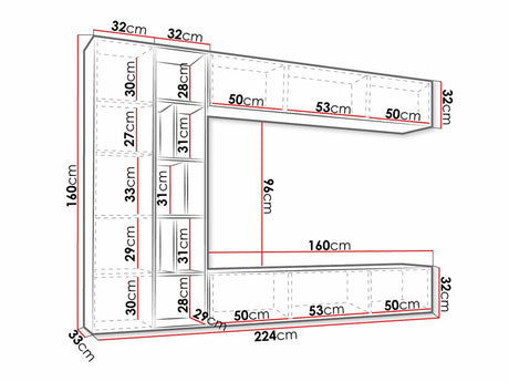 Wall unit Comfivo 260
