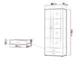 Display cabinet Charlotte E105