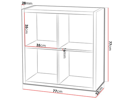Bookcase Bedford A102