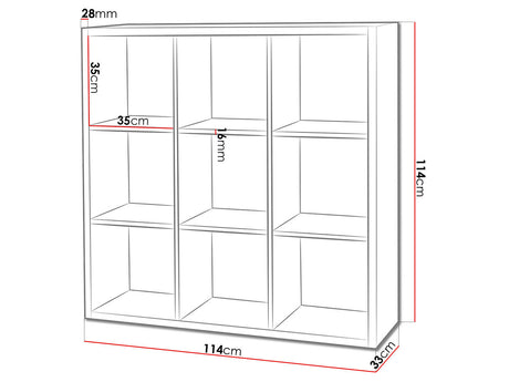 Bookcase Bedford A105