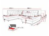 Hjørnesofa Sanford 100