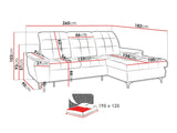 Hjørnesofa Sanford 103