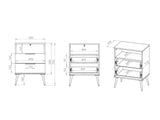 Sengebord Odenovu 107