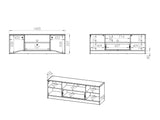 TV-bord Romlevo 102