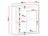 Wardrobe Toledo L100
