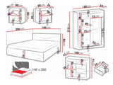 Bedroom set Toledo L108
