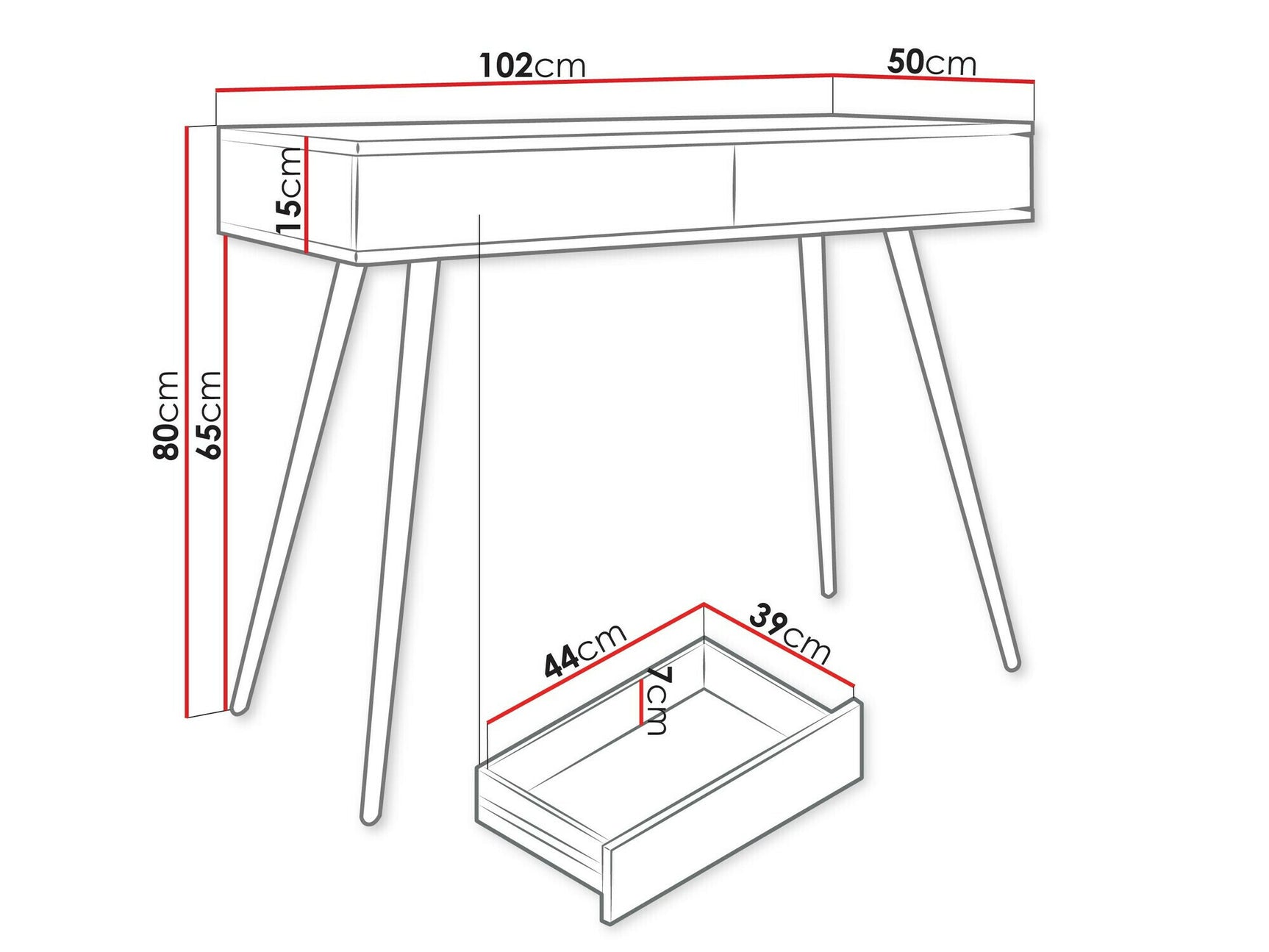 Console table Lima AG106