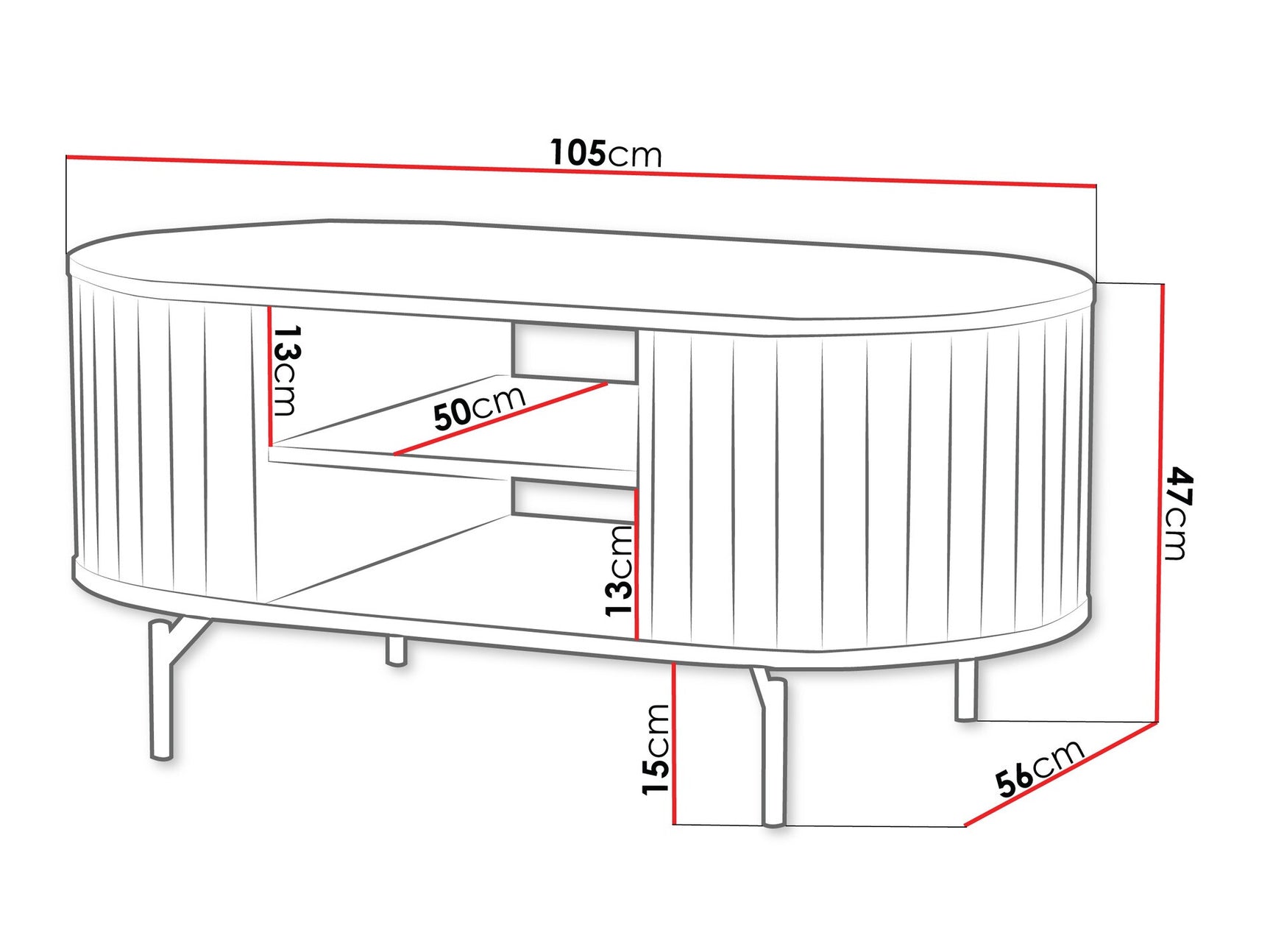 Sofabord Ogden T117