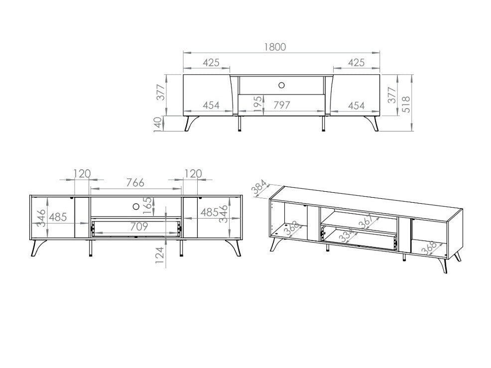 TV-bord Verenoa 103
