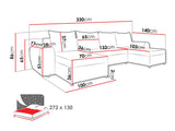 Hjørnesofa Memphis 149