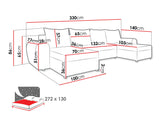 Hjørnesofa Memphis 149
