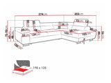 Hjørnesofa Comfivo S100