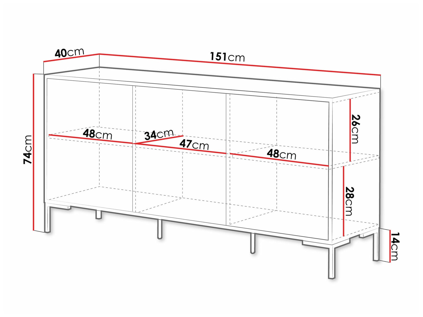 Sideboard Charlotte AE101