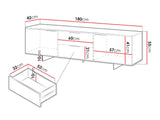 TV stand Charlotte AF107