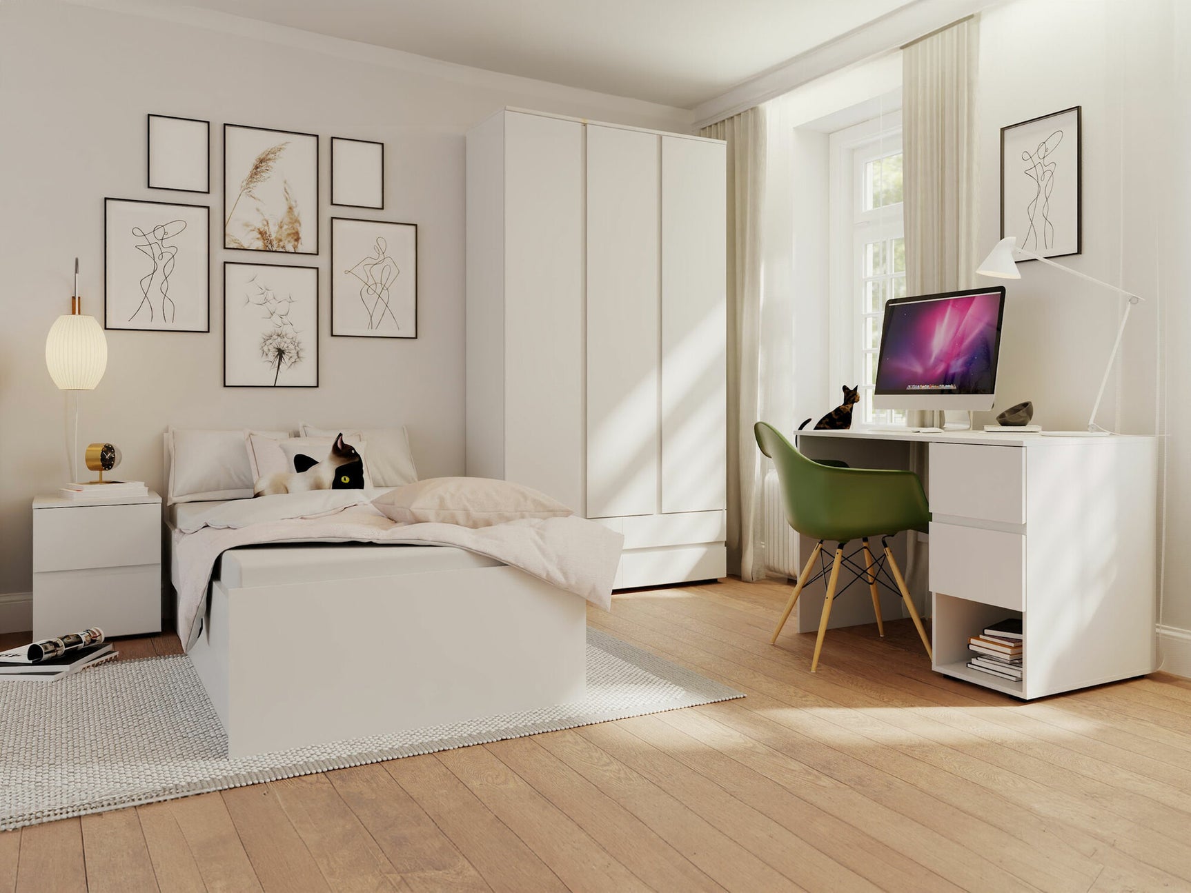 Skrivebord Bristol K101